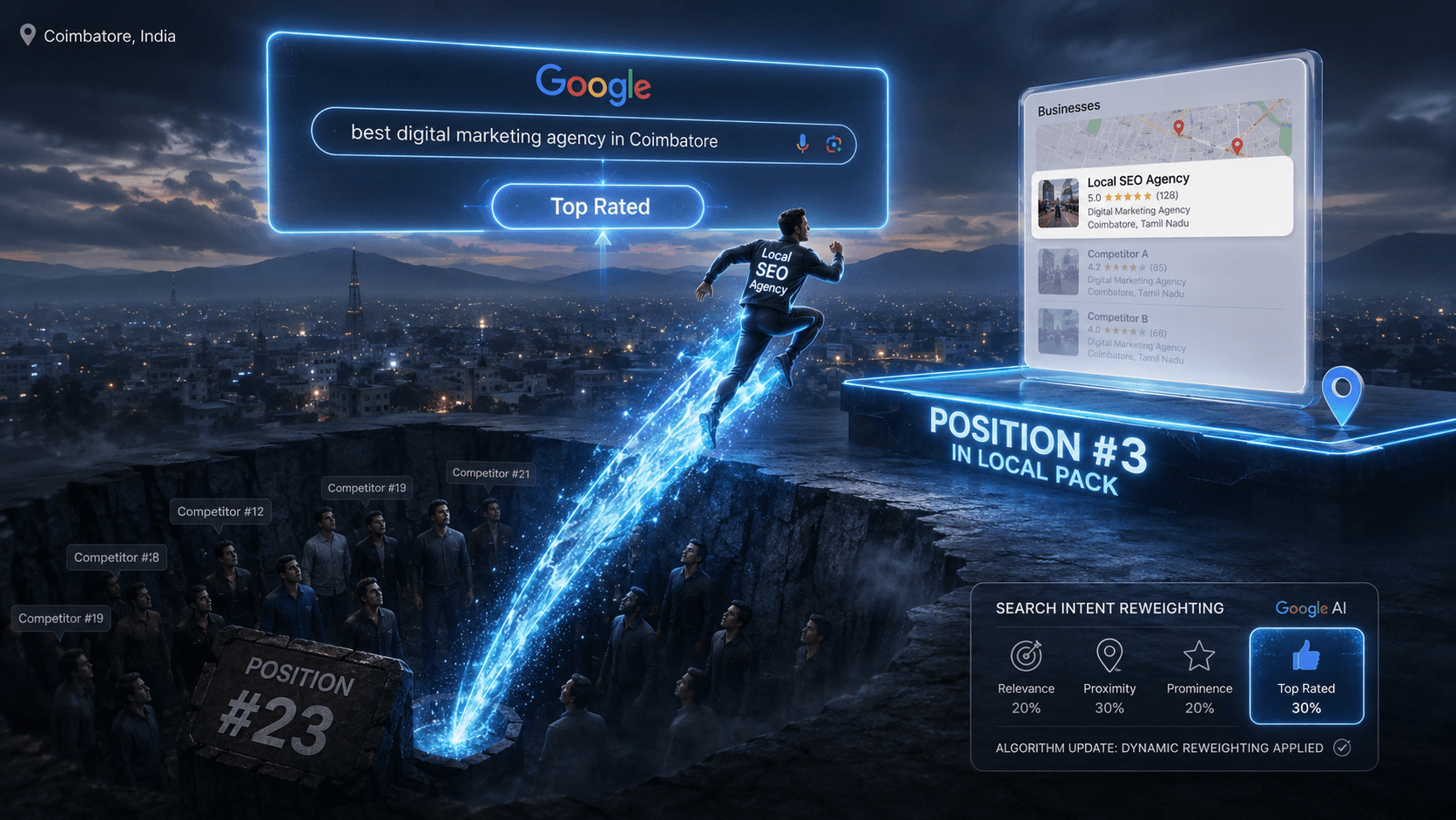 Why Does Google Top Rated Search Show Different Rankings?